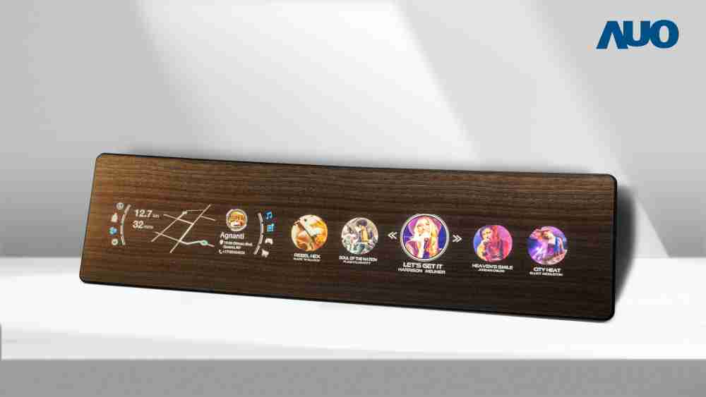 优游UB8研发全球最高穿透度达80%的AmLED木纹显示器，，可于使用时呈现高亮度、、、、清晰可见的信息，，，，并在不使用时回归为单纯的饰板，，，节能兼具美观